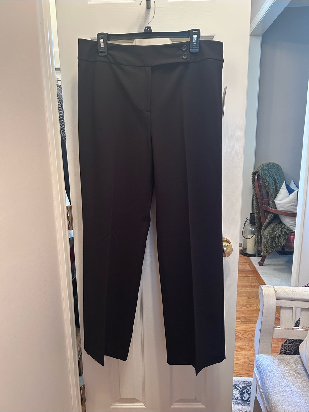 NWT Peck & Peck Collection Black Trousers. Size 14.